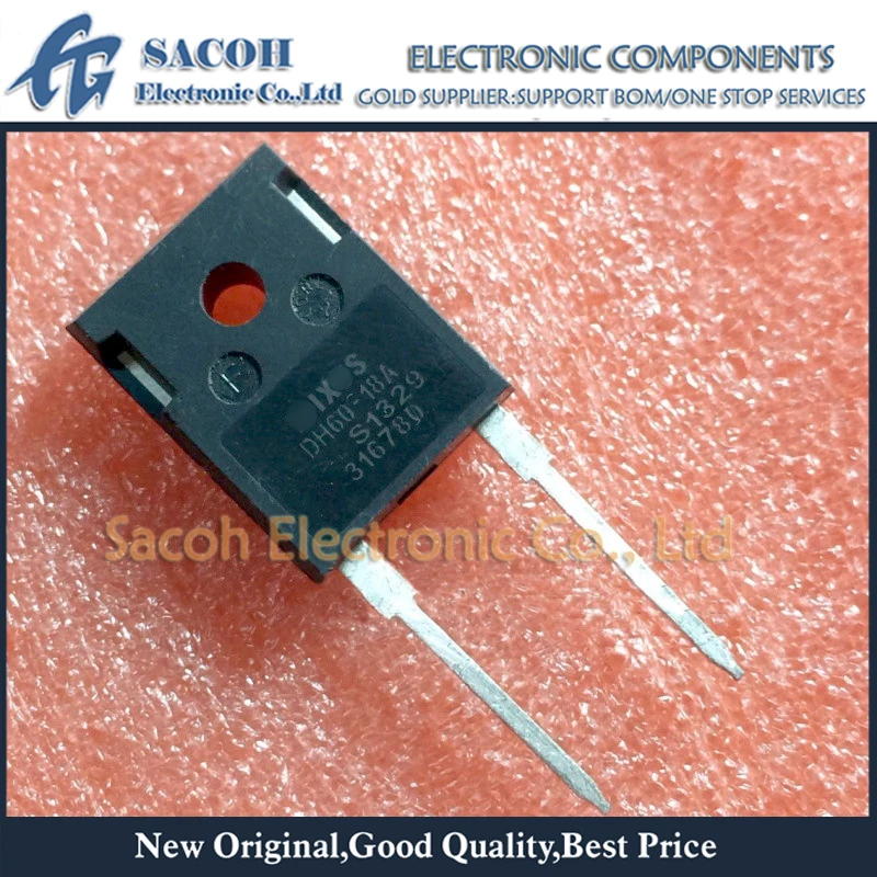 

New Original 5PCS/Lot DH60-16A DH60-16 OR DH60-18A OR DH60-14A TO-247 60A 1800V High Voltage Fast Recovery Diode