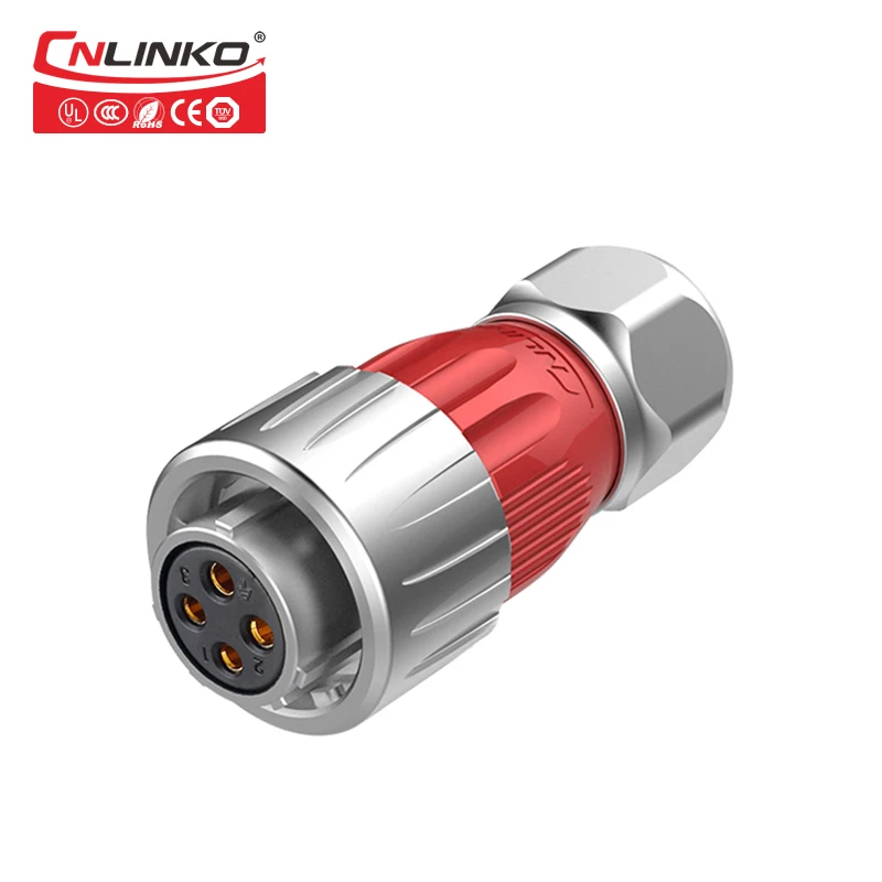 Cnlinko DH20 серия M20 гнездовая розетка металлические разъемы 20A разъем питания