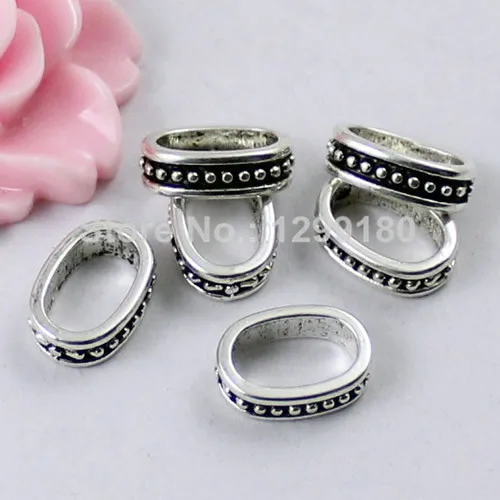 30 шт. модный слайдер из цинкового сплава для браслетов ожерелий шнурков бусин