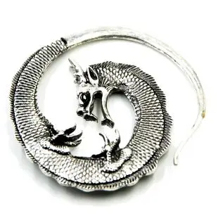 K Showlove-2Pcs латунные серьги для ушей, разные стили, iиндия, племенные серьги для ушей, расширители, пробки для пирсинга, серьги, ювелирные изделия для тела - Окраска металла: K