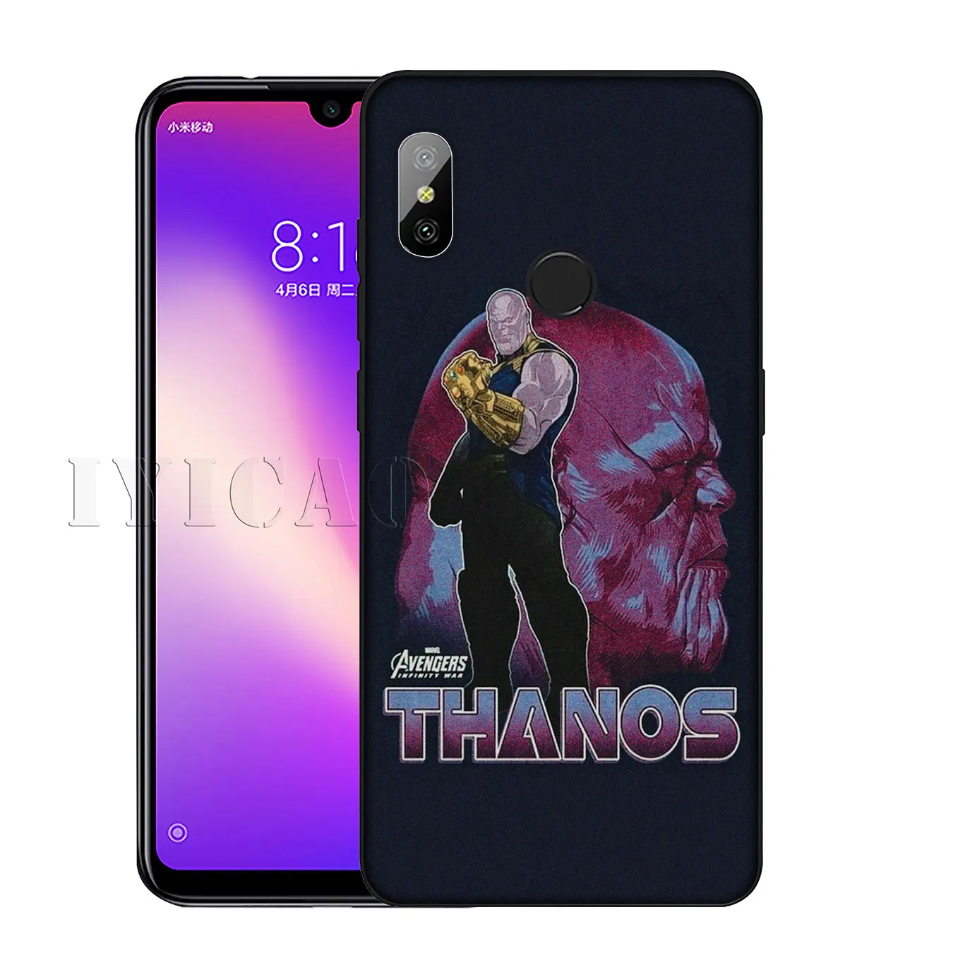 IYICAO Marvel's The Avengers Soft Silicone Phone Case for Xiaomi Redmi K30 K20 8A 7A 6A 5A S2 GO Note 8 8T 7 5 6 Pro Cover |