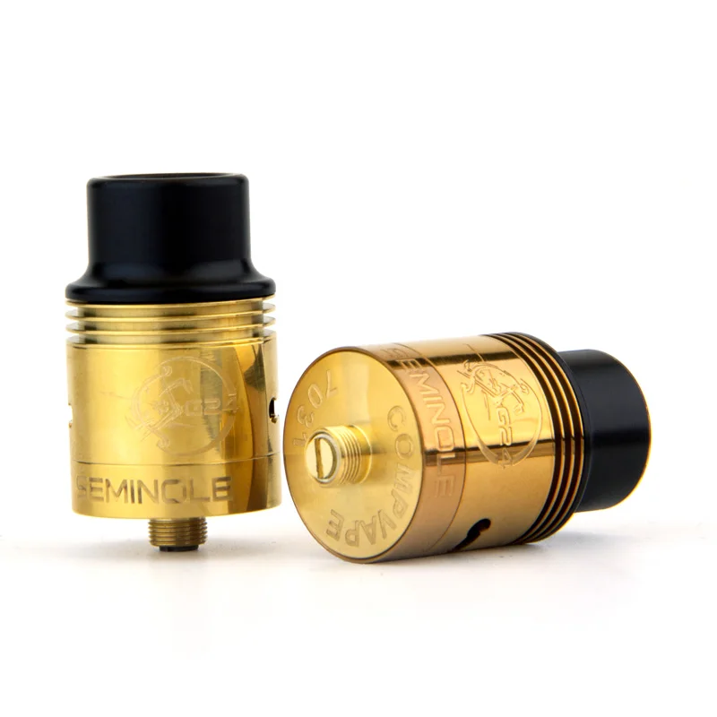 Augvape семинолов G24 RDA танк 24 мм Диаметр 6 глубиной сок хорошо 4 х Post отверстия