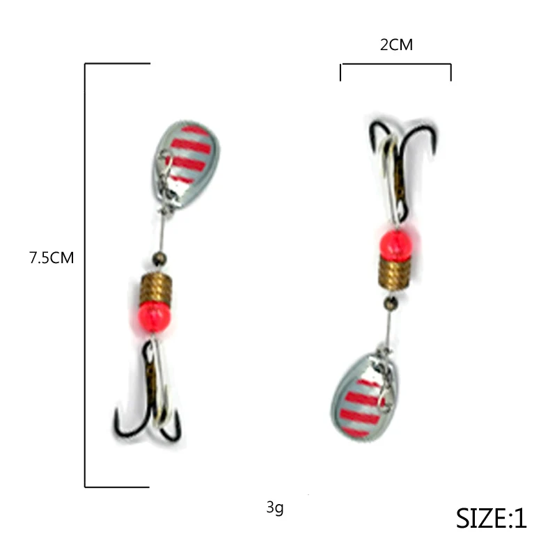 Снасти поплавок рыболовная Ложка Spinner Приманки рыболовные ложки металлическая