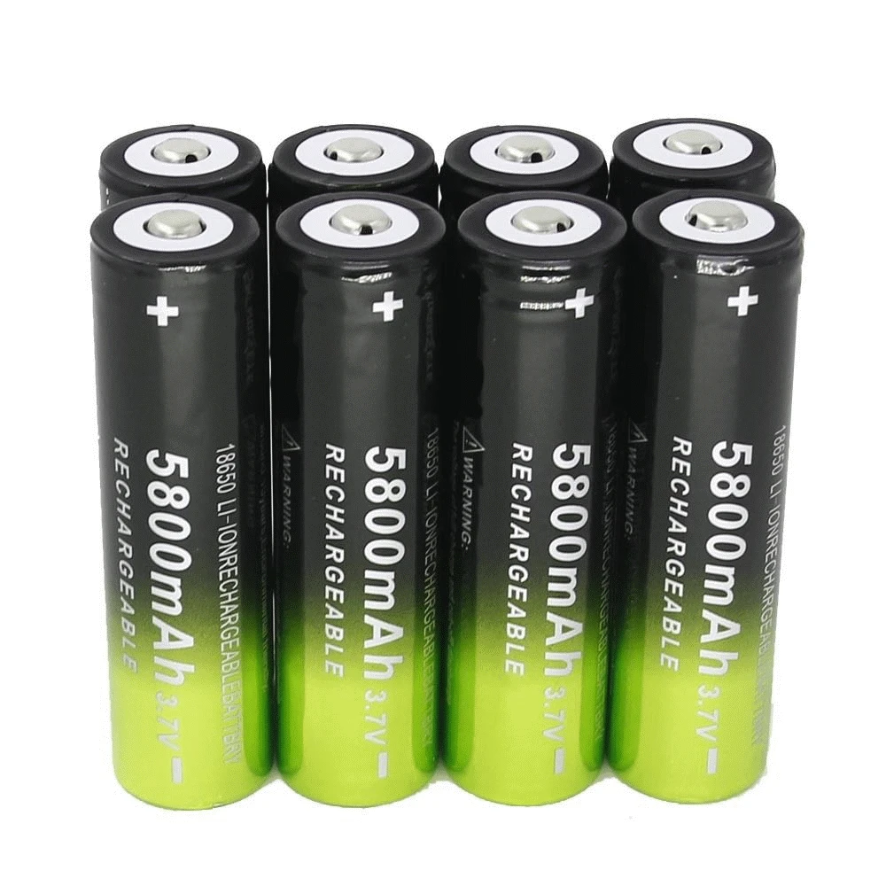 AIMIHUO 3 7 V 18650 литиевая батарея 5800mAh перезаряжаемая литиевые батареи для фонарика