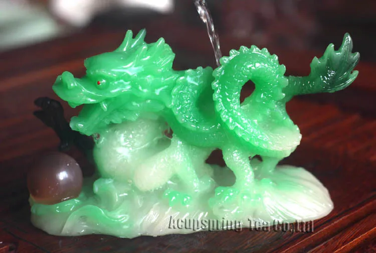Талисман аллохроический зеленый дракон фэншуй лучшие подарки новый подарок