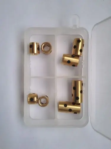 8 шт. JDB графитовый масляный подшипник без масла износостойкая медная втулка 6 мм