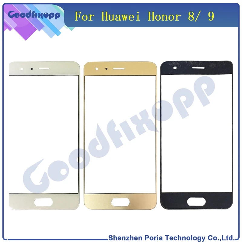 ЖК-дисплей для Huawei Honor 8/ 9 сенсорный экран дигитайзер панель переднее стекло