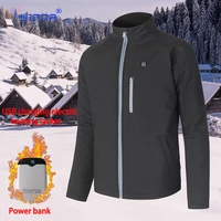 winter unisex electric heated jackets for men and women waterproof apparel themal warm clothing for male female outdoor sports