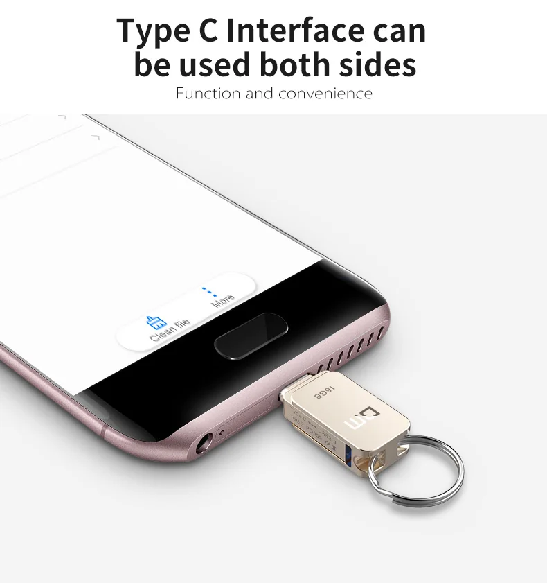 DM PD059 USB флеш-накопитель 3,0 USB C OTG флеш-накопитель 128 64 32 ГБ для Samsung S9 Plus Note 9 для Xiaomi Redmi5 Memory Stick PenDrive