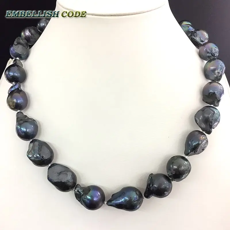 Набор сережек-крючков черного цвета ожерелье браслет висячие серьги большой