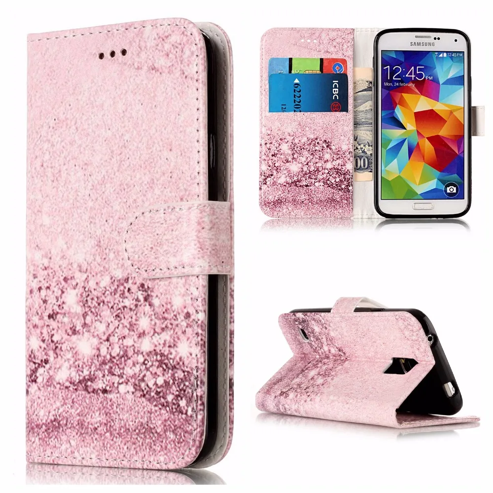 Роскошный чехол DAXING S5 из искусственной кожи для Samsung Galaxy SV I9600 чехол-бумажник