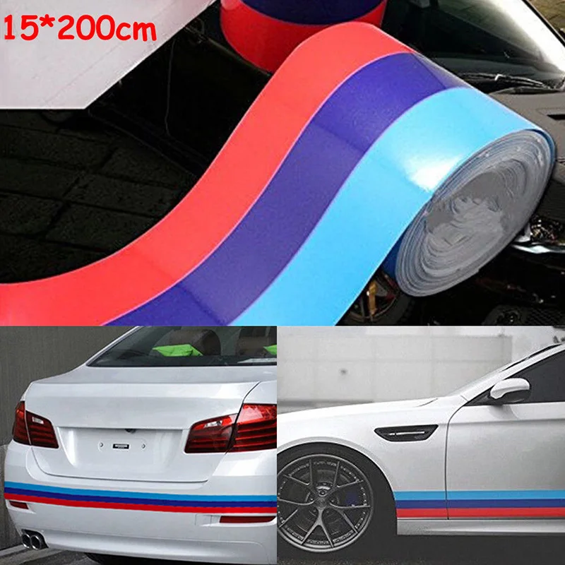 15*200 см DIY M color автомобильный Стайлинг авто внедорожник Наклейка капот наклейка с