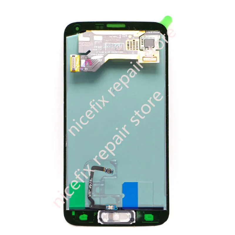 Для samsung Galaxy S5 G900A G900W8 G900T G900F ЖК дисплей сенсорный экран дигитайзер с кнопкой home