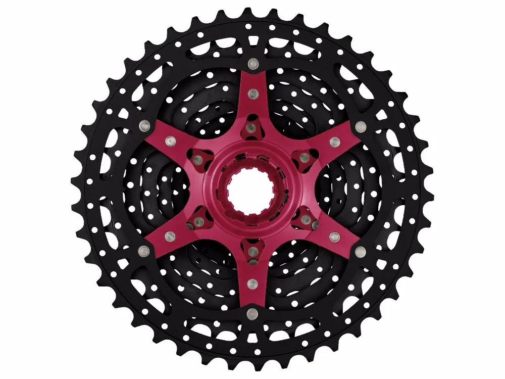 Sunracing CSMX3 MTB 10 скоростной велосипед кассета 11 42T 40T широкий коэффициент ED черный