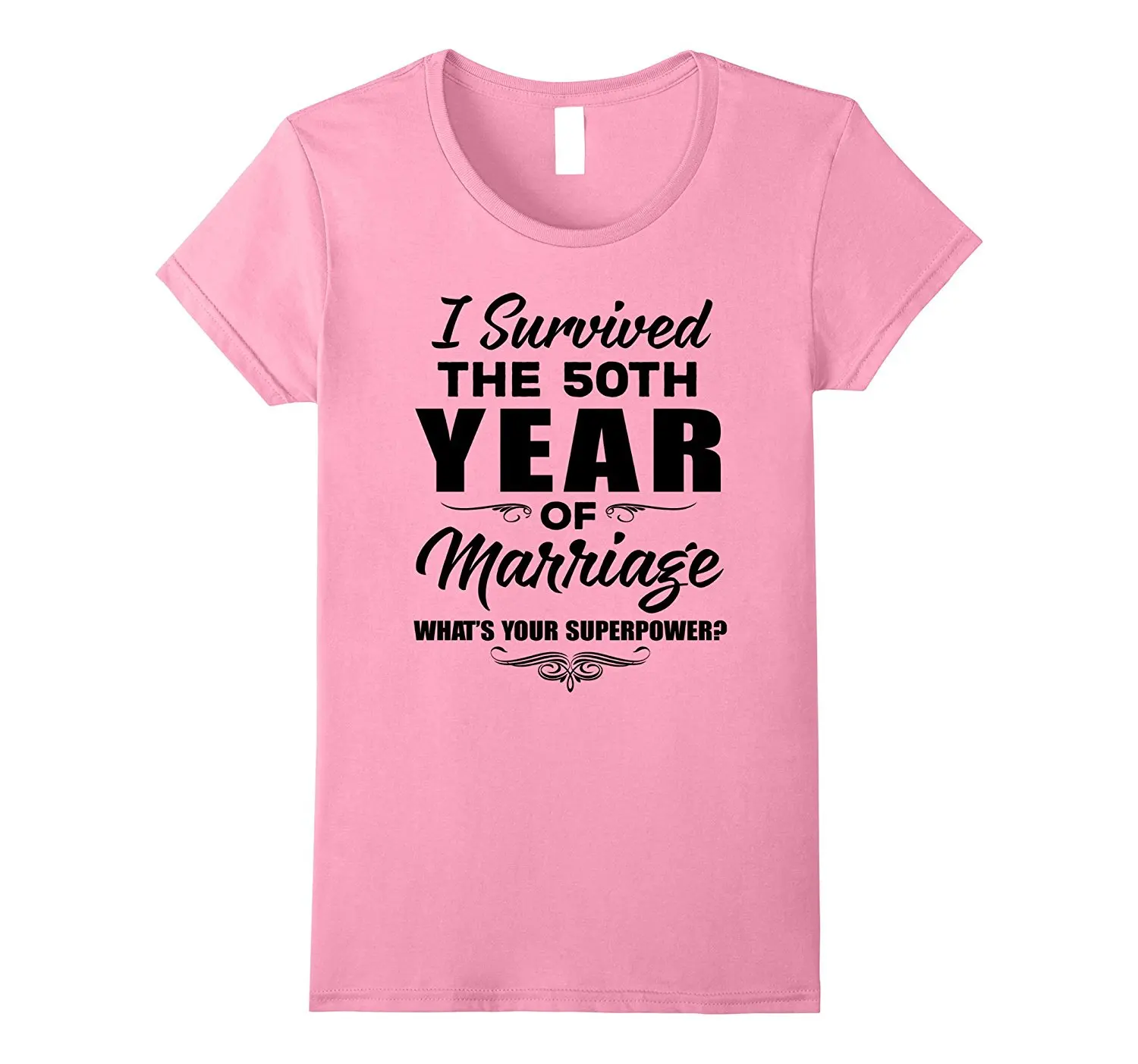 Футболка я пережила 50 годовщина свадьбы подарок идеи мультяшный персонаж