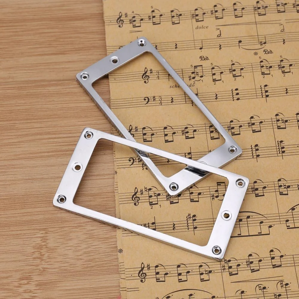 2 шт. электрическая гитара Humbucker рама с монтажным кольцом|Детали и аксессуары для