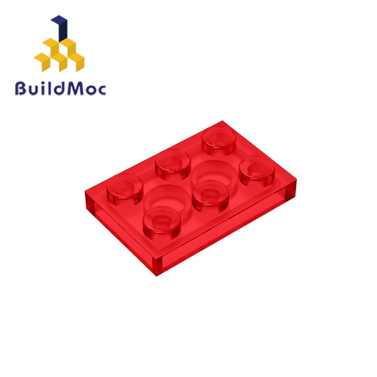 BuildMOC совместимые сборные частицы 3021 2x3 для строительных блоков части DIY История