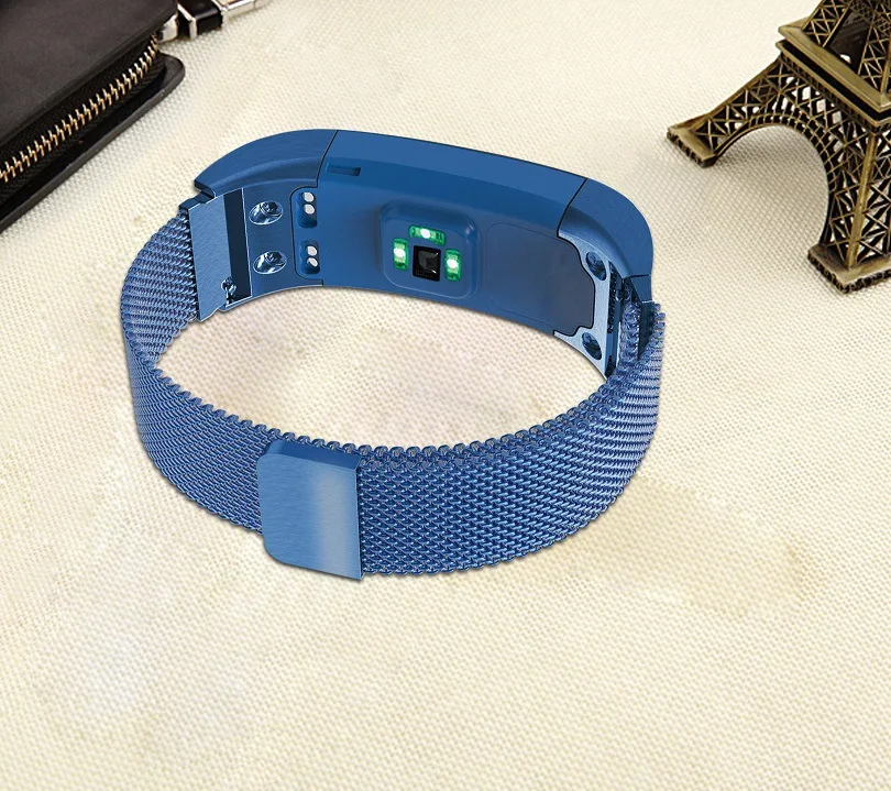 Металл Милан петлевой ремень сменный ремешок для часы Garmin vivosmart HR+ плюс ремешок для наручных часов для подход X10/X40 браслет класса «Люкс»