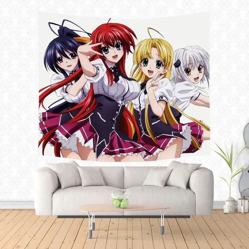 Средняя школа DXD дизайн настенный гобелены йога коврики постельные покрывала кровать простыни дома декоративные гобелены пляжные полотенца