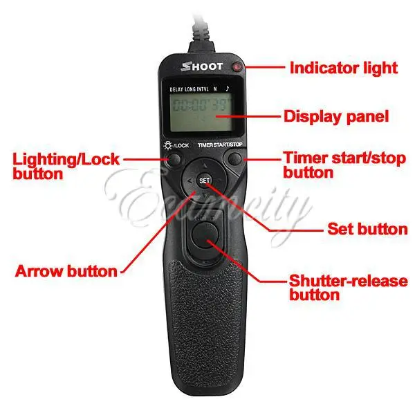 Фотографический пульт дистанционного управления спуском затвора для Olympus E400/ E410/