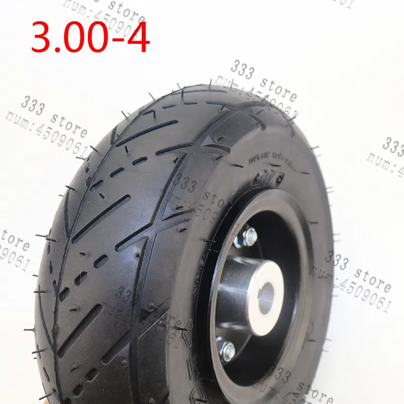 3 00 4 колесный обод из сплава с внутренней трубкой для 49cc ATV Quad Gas Electric Scooter Smart Knobby Go