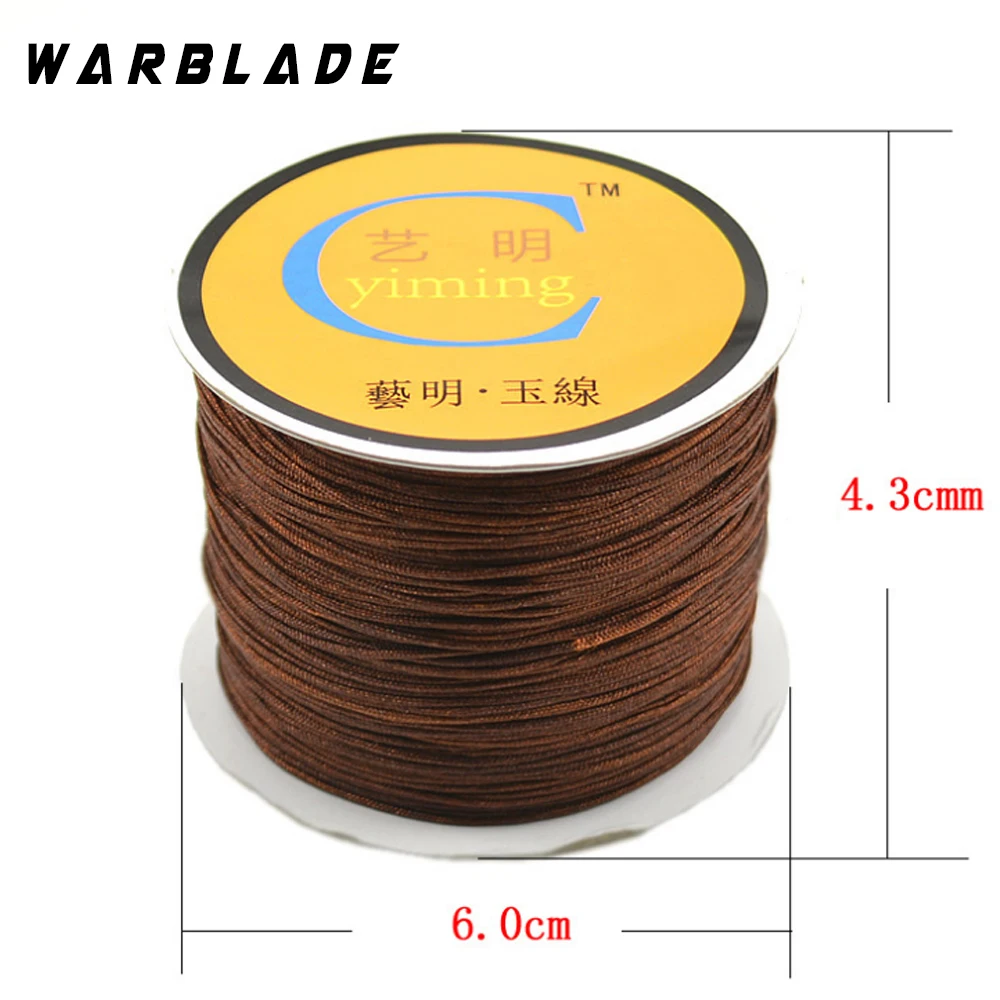 2 мм нейлоновый шнур нить пластиковая катушка веревка бусина подходит для