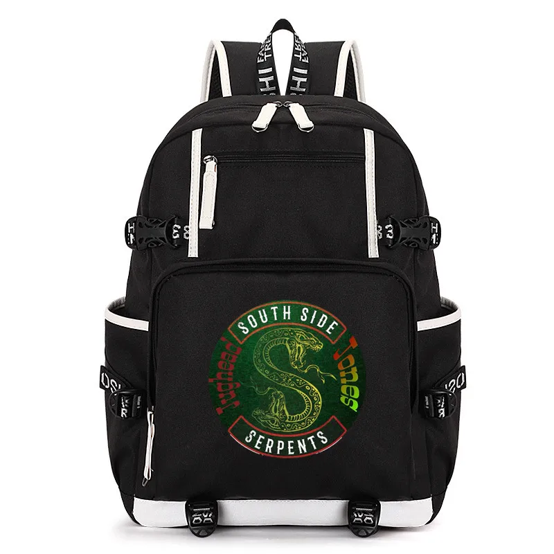 DENGPAO Riverdale ноутбук черный рюкзак для девочек мальчиков подростков mochila feminina