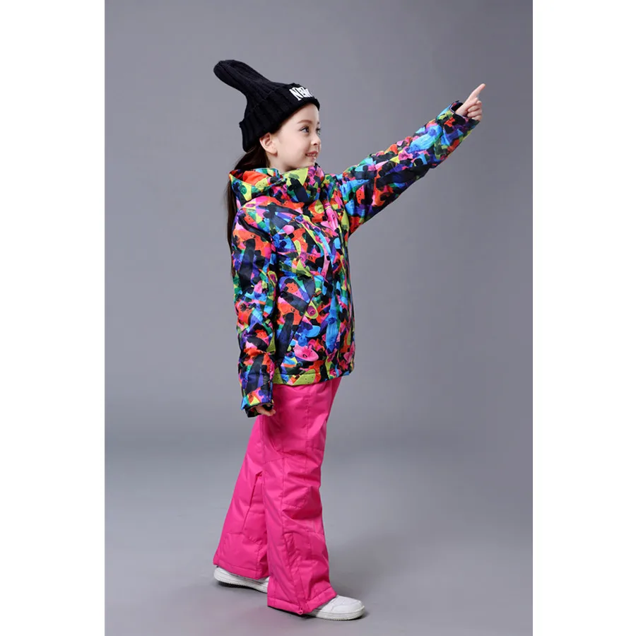 Детская Лыжная одежда для девочек snow gsou|ski clothing|children skisnow ski clothing |