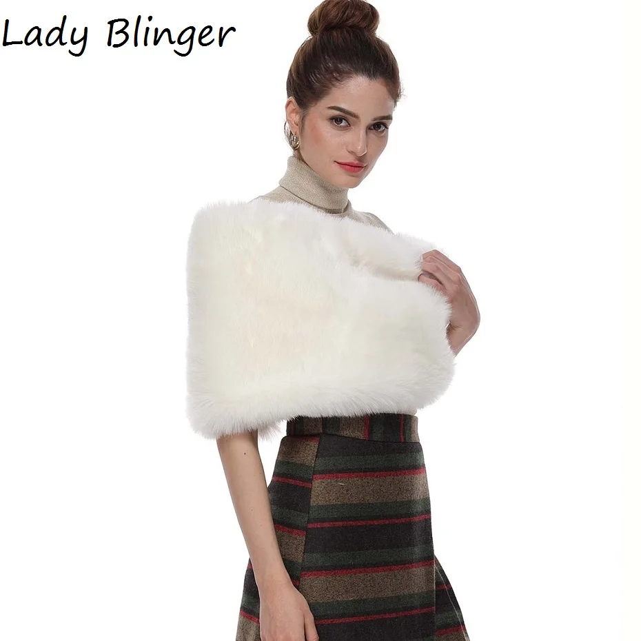 Женский супермягкий шарф Blinger из искусственного кроличьего меха шаль пашмины на