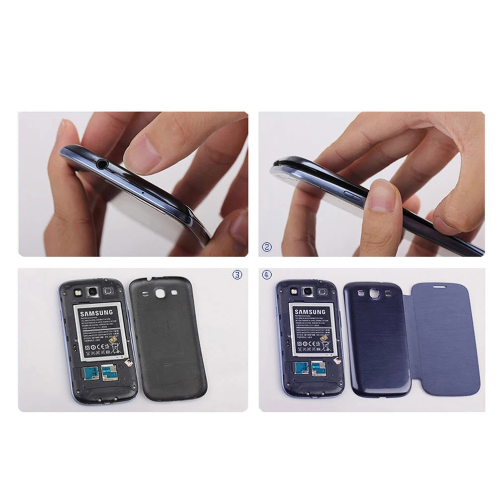 Кожаный флип чехол для Samsung Galaxy дуэта GT-i9082 ef-fi908b мобильный Телефонные Чехлы