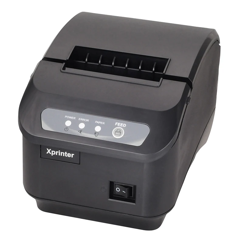 

lxhcoody XP-Q200II thermal printer USB port POS 80mm thermal receipt printer USB+Serial/LAN 80mm kitchen printer