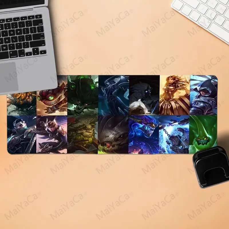 

MaiYaCa LOL Dota2 CS Rubber PC Computer Gamer Mousepad Desk Mat Locking Edge Comfort Mouse Mat Gaming Mousepad