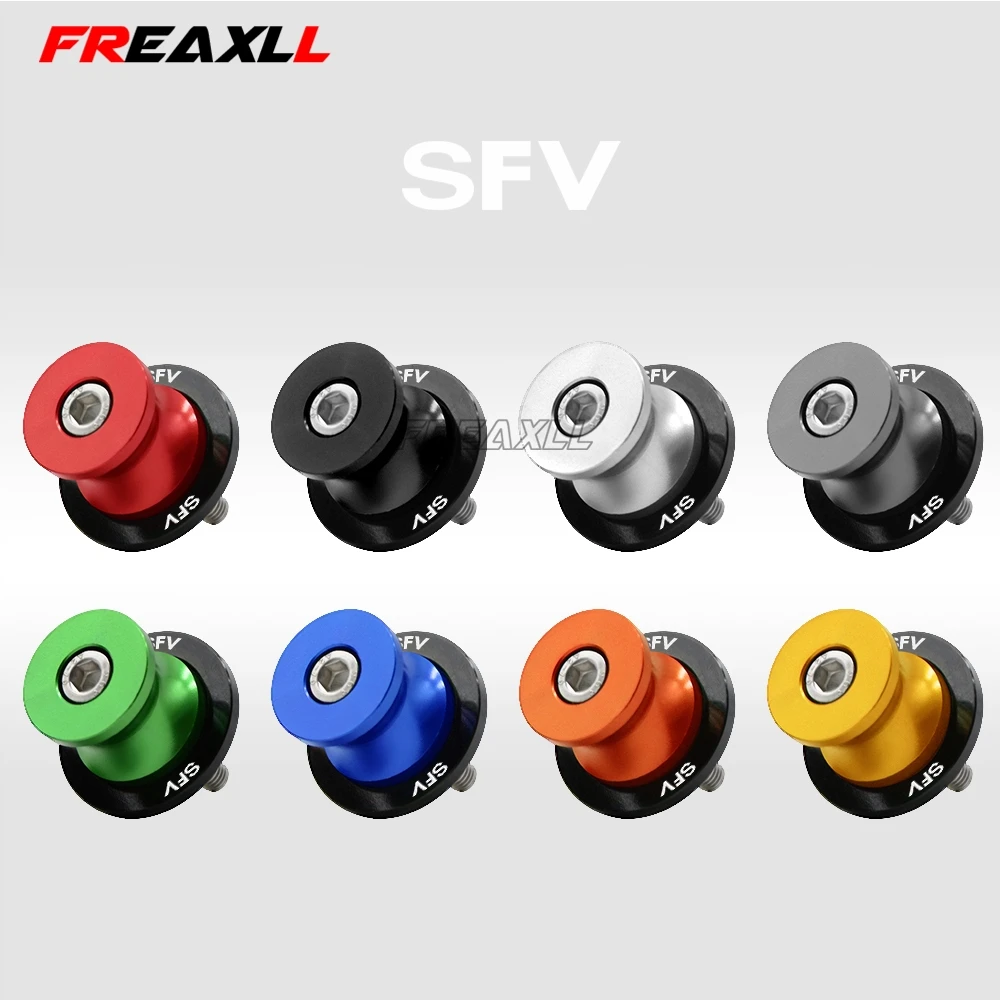 Подставки с ЧПУ для мотоцикла винты шпуля слайдер Для SUZUKI SFV Gladius SFV650 2009 2014 8 мм