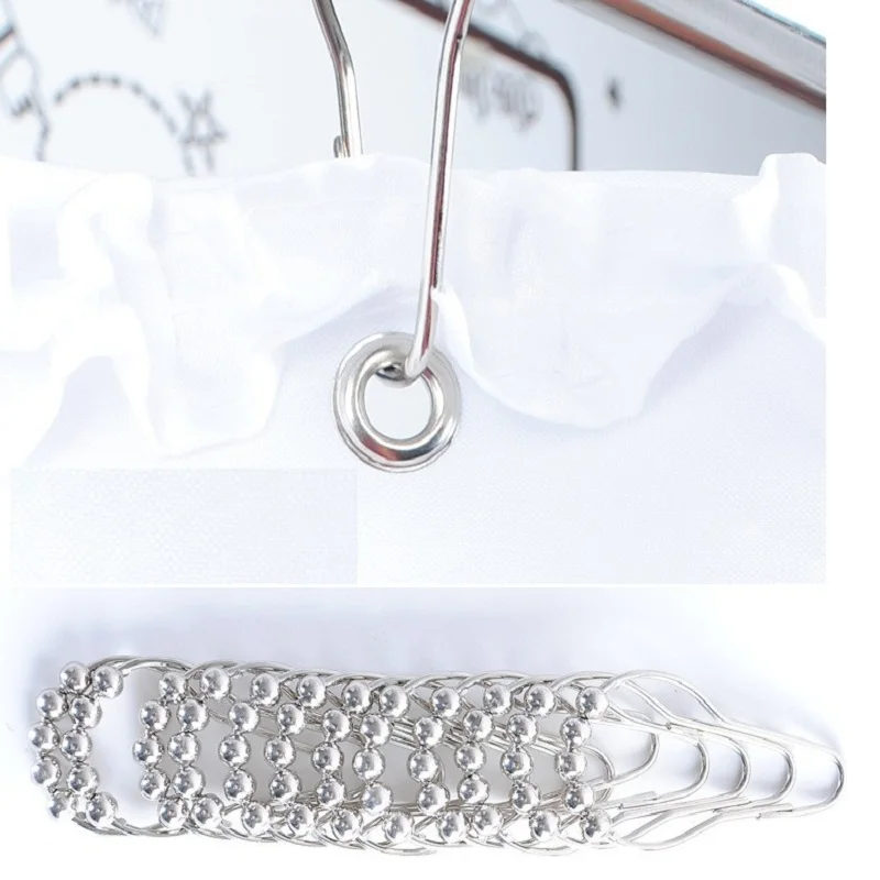 YL12 занавески для ванной комнаты водостойкие белые кружевные однотонные из