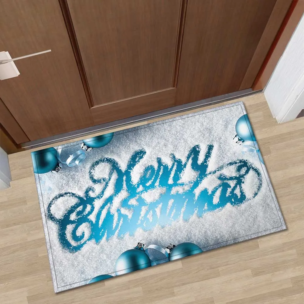 Zeegle Christmascat Коврик для двери напольный коврик гостиной нескользящий ванной