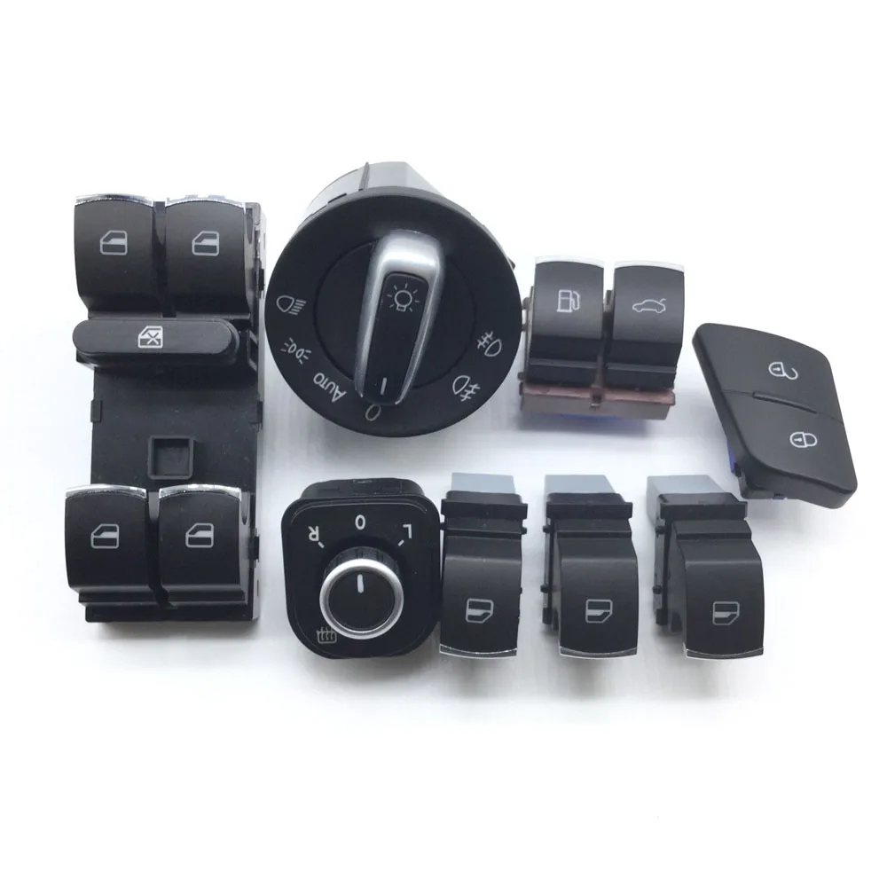 Передняя фара для VW Passat B6 5nd9565b 5ND941431B 35D959903 5ND959855|buttons buttons|button switchbutton controller |