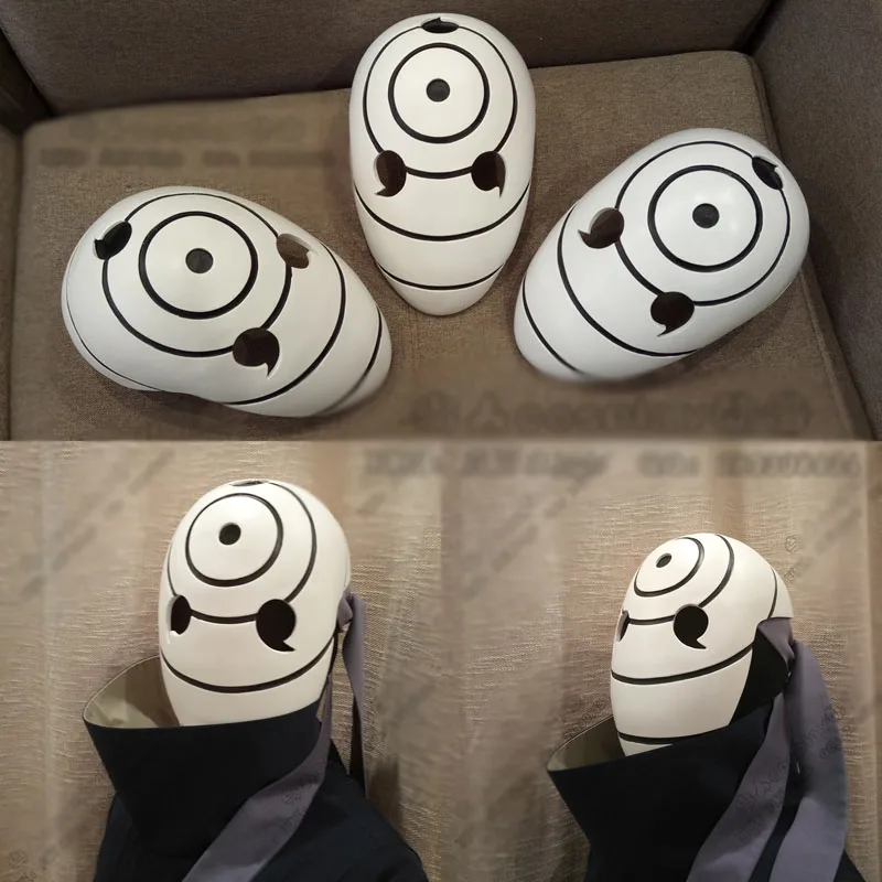 Высокое качество костюм с принтами из аниме ниндзя Акацуки Тоби Obito Мадара Учиха