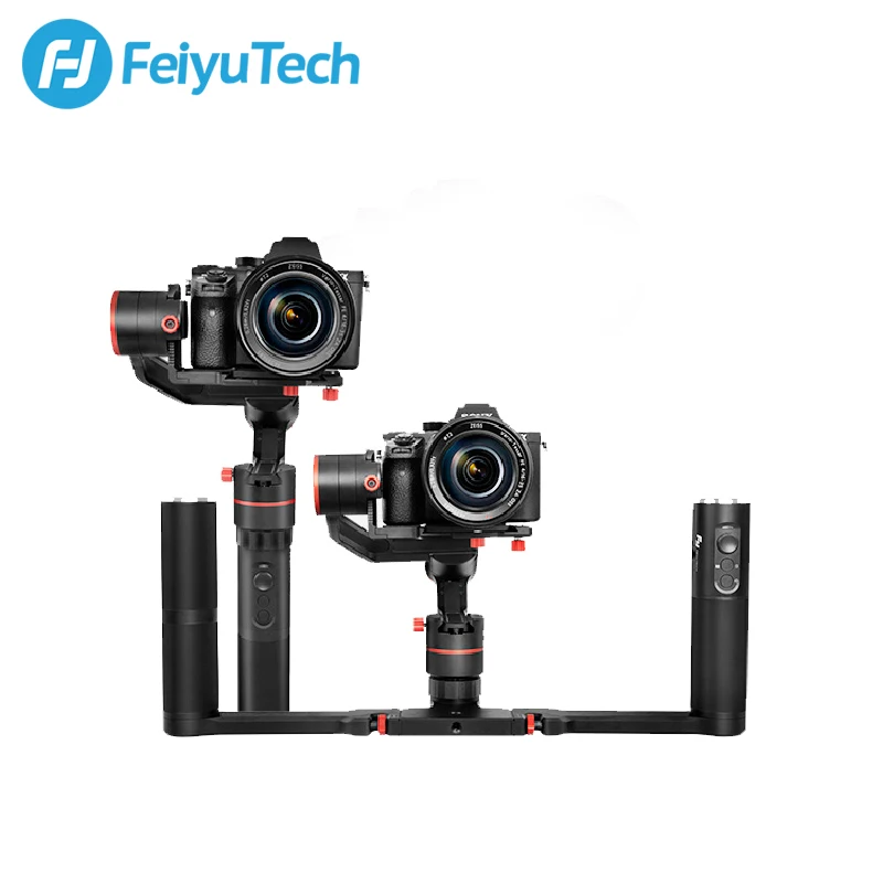 Feiyu a1000 1 7 кг нагрузки Gimbal Стабилизатор Ручной карданный для DSLR беззеркальных