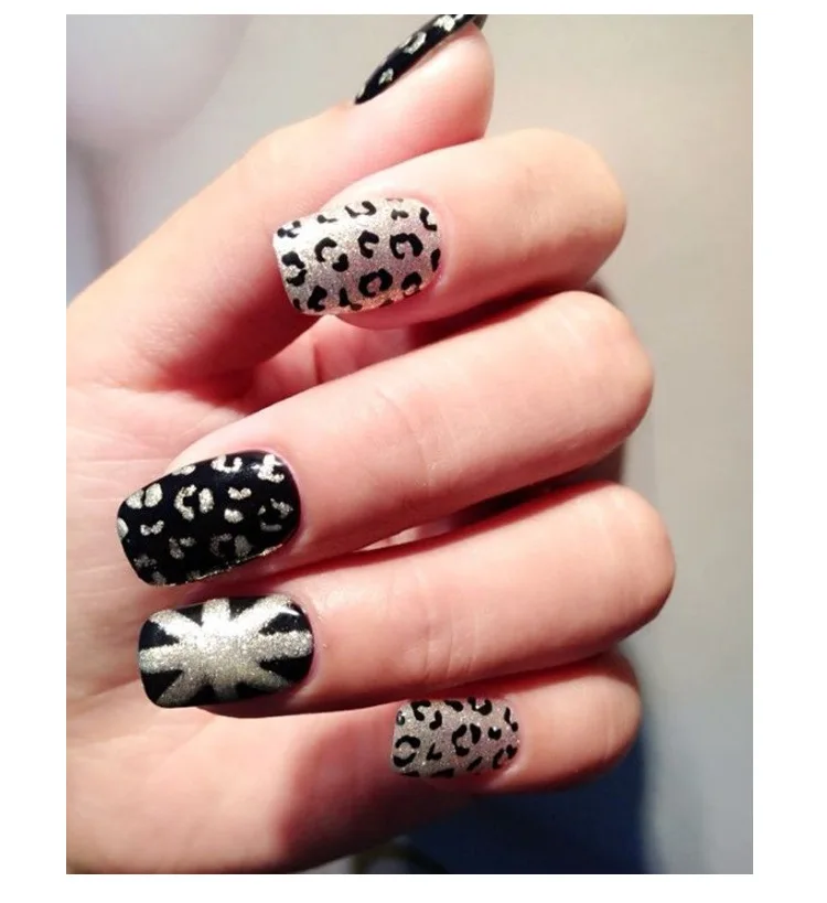 10 шт./компл. цветок тиснения дизайн ногтей полый Шаблоны трафареты для аэрографии