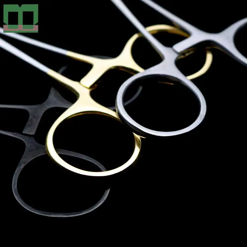 Needle holder stainless steel 12.5cm Stronger,Surgical instruments and tools Clip needles Medical needle holder