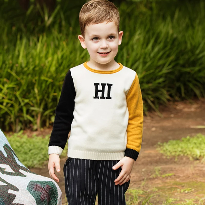 Свитеры для мальчиков и девочек одежда на осень зиму 2021 пуловер детские свитеры