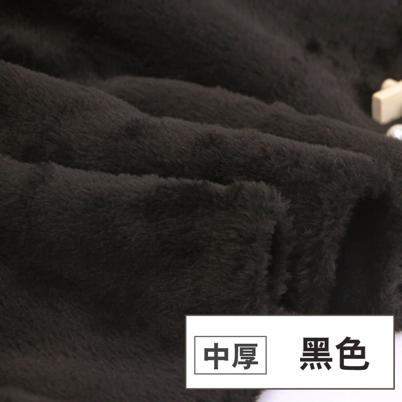 

White Black Thick Jewelry Display Decorative Background Cloth Short Plush Fabric