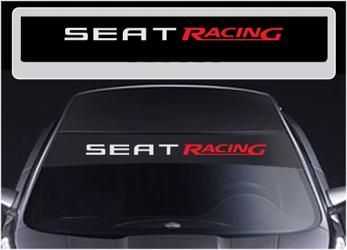 Автомобильная наклейка на лобовое стекло ветрового стекла для Seat Leon Cupra Ibiza Altea Exeo