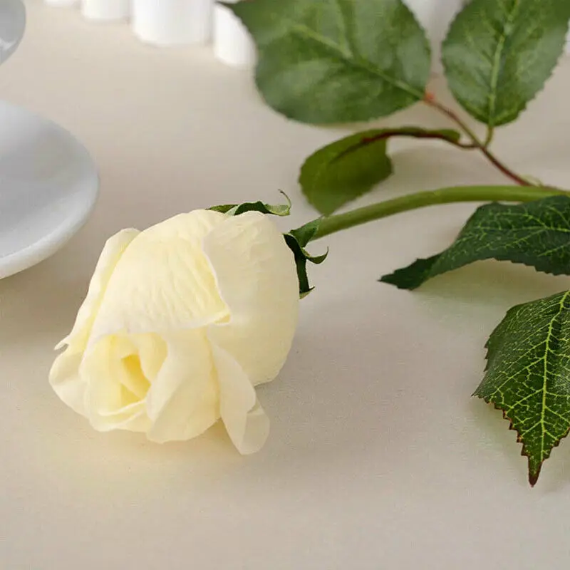 10 цветы искусственные цветочные Шелковый Искусственный цветок букет украшение