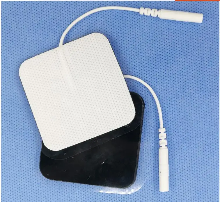 40pcs large Electrode Pads Self Adhesive Replacement Tens Physical Therapy ReusableTENS Unit Patches Pad messager 6*9CM |