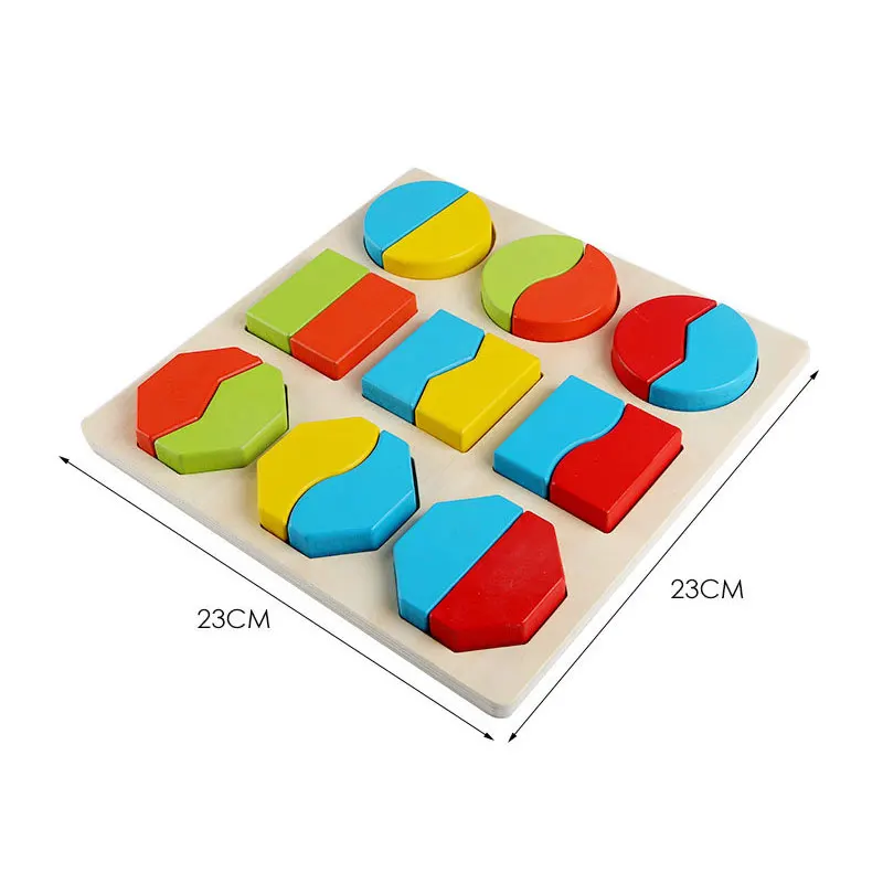 

Montessori Toys For Toddler Educational Geometric Shape Puzzle Montessori Materials Montessori Toys For Children MH1964H