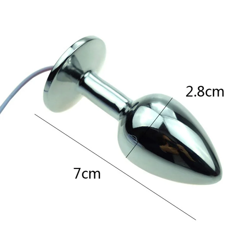 Нержавеющая сталь Пенис штекер Уретра Стимуляция Электро удар Уретральные