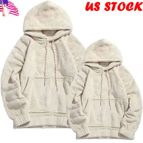 Unisex Men Women Fleece Casual Pullover Hoodie Winter Warm Skateboard Sweatshirts | Женская одежда