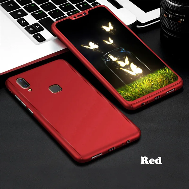 Missbuy телефон крышка для Vivo V9 V 9 полное покрытие VIVO Y85 Fundas 360 градусов