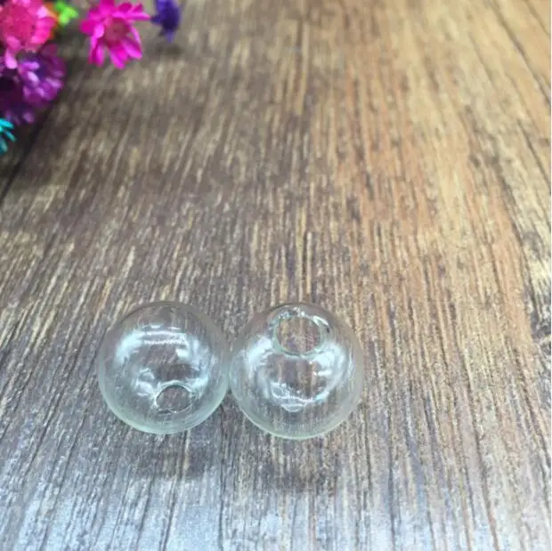 20 шт. прозрачные круглые стеклянные подвески для сережек и колец 14 мм|bottle round|jewelry